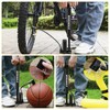 Bike Pump Portable, Bike Tire Inflator, Bicycle Hand Air Pump