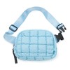 Quilted Puffer Belt Bag Waist Fanny Packs Lightweight Crossbody Bag