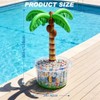 Inflatable Palm Tree Cooler 60" Inflatable Pool Party Bar Inflatable