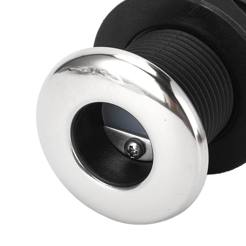 25mm Thru Hull Fitting Nylon Impact Resistance Leakproof Long Lasting