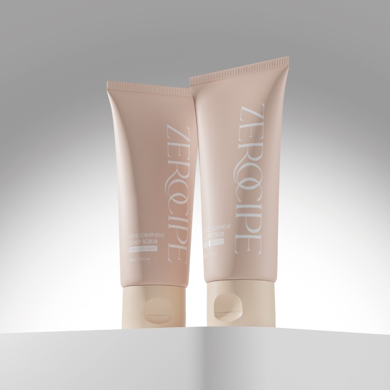 zerocipe Nanographene Scalp Scrub Himalayan Salt 200g - zerocipe Nanographene