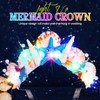Kilshye Light Up Mermaid Crown Starfish Tiara Shell Headband Hair