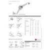 HAFELE Duo Standard Flap Lid Stay Lift Support System for