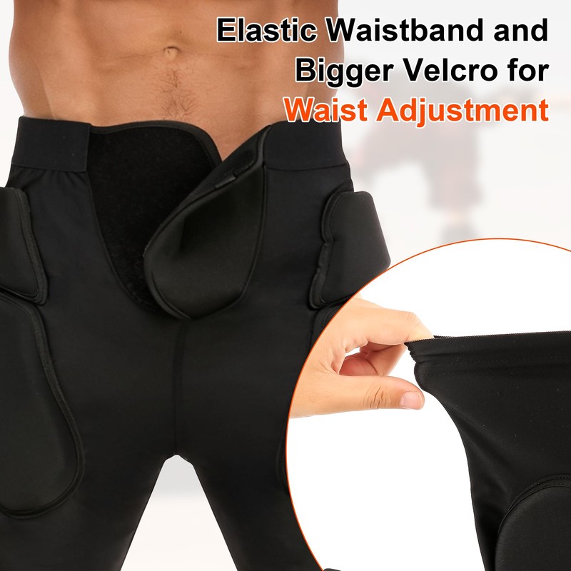 GUOZI 3D Protection Padded Shorts with Hip Butt Tailbone EVA