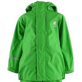 CeLaVi Very high-quality two-piece, wind- and waterproof rain suit in many colours (Celavi Zweiteiliger Regenanzug in Vielen Farben) - Green, size: 100