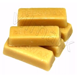 Beeswax 5 oz Filtered 100% Pure Yellow Premium Bees Wax Cosmetic Grade A 5 bars