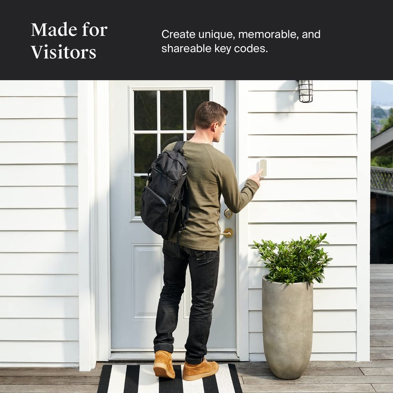 Level Keypad - Compatible with Any Level Lock or Bolt