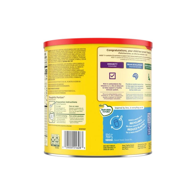 Nestlé Nestle NIDO 1+ Toddler Milk Beverage 4.85 lb –