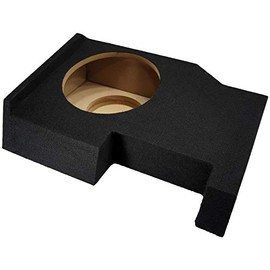 Compatible with 2014 - UP GMC Sierra Crew Cab Truck Single 12" Sub Box Subwoofer Enclosure