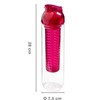 Trinkflasche "Frutto" für Fruchtschorlen 800 ml BPA-Frei Drink Bottle Watter