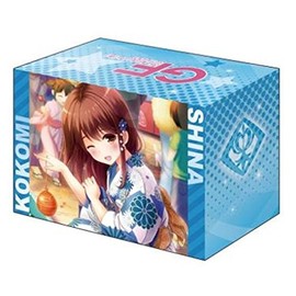 1 X Shiina Kokomi Girlfriend Beta Card Game Character Deck Box Case Holder Collection Vol.187 Shina Anime Girl Friend GF