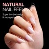 AILLSA Medium Almond Nail Tips - 450pcs Thickened False Nail