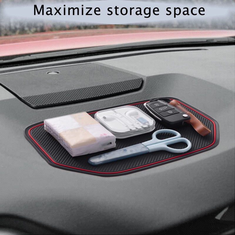 JDMCAR Upgraded Dashboard Mat Compatible with 2021 2020-2014 Toyota Tundra