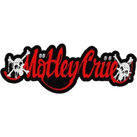 MÖTLEY CRÜE Patch # 25 Dr. Feelgood Logo 10 x 4 cm Patch Badge