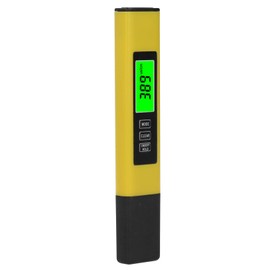 Water Tester Digital TDS Measuring Pen - PH, EC and Temperature Meter Professiona 3 in 1, 0-9999 Ppm Accurate PPM Meter for Drinking Water Test, Coffee, Swimming Pool, Aquarium