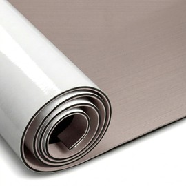 Fullfire Boat Flooring Eva Foam Decking Sheet, Marl Brushed Marine Boat Deck Flooring with Self-Adhesive for Pontoon Bass Jon Boat Motorboat RV Yacht Kayak Floor 94"x16"