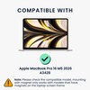 kwmobile Laptop Privacy Screen for Apple MacBook Pro 16 M5