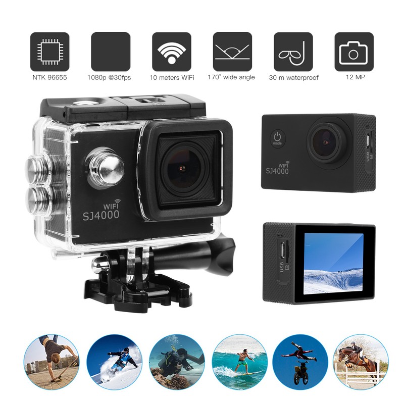 SJCAM SJ4000 WIFI Action Camera Waterproof Diving Multifunctional Sports DV