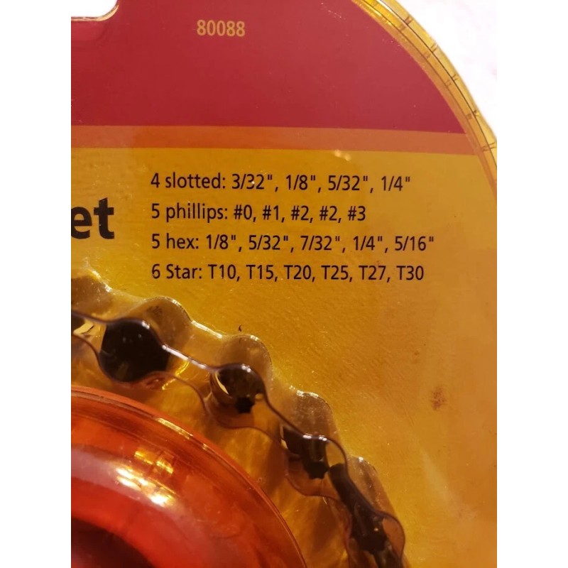 Great Neck 20 piece Yo Yo Bit Set Automatic Rewind