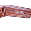 Masc Premium Leather Three Slot Belt Holster with Retention Strap
