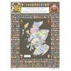 Collins: Scotland of Old Wall Map - 40 x 30.75