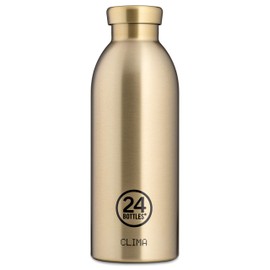 24 BOTTLES Clima Bottle, 16.9 fl oz (500 ml) (Prosecco Gold)