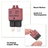 DMiotech 3 Pack Manual Mini Reset Fuse, 32V DC 10A