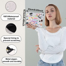 WZMPA Human Resource Cosmetic Bag Human Department Gift If It Isn’t On Paper It Never Happened HR Survival Kit HR Manager Gift (On Paper Happened)