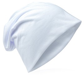 Unisex Jersey Slouch Beanie, Long Hat, Plain Colour, Standard Size And XXL