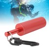 Underwater Shaker Aluminum Anti Slip Texture Steel Balls Included with