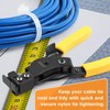 Zhushan Nylon Cable Tie Bundling Tool, 2-in-1 Zip Tie Plier