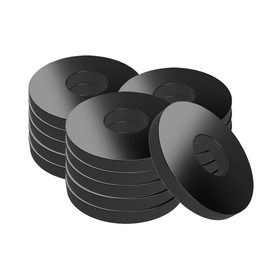 Offgridtec Washer Black Stainless Steel V2A DIN304 M8 x 20 mm Pack of 100