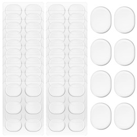 Yeshone 60 Pieces Drum Dampeners Gel Pads Silicone Soft Moon Gels for Drums Cymbals Tone Control Accessories