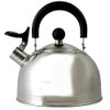 Mr. Coffee Carterton Stainless Steel Whistling Tea Kettle – 1.5-Quart