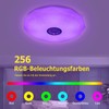 Wholede LED Ceiling Light Dimmable with Bluetooth Speaker, LED Ceiling