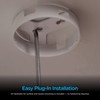 Enbrighten Recessed Surface LED Puck Lights, 3 Pucks, Under Cabinet