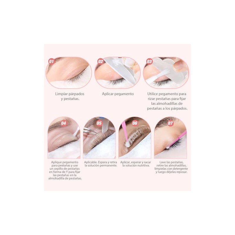 kit de permanente de pestañas,Kit de Laminación de Cejas，Rizado De