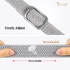 JASGOOD Men Elastic Braided Woven Stretch Belt 1 3/8 Casual