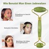 GUGUG Gua Sha Stone and Face Jade Roller Set for