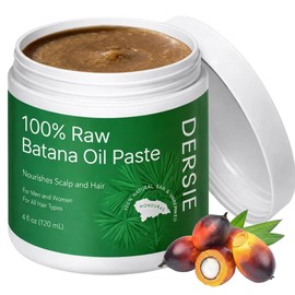 Dersie 100% Raw Batana Oil: Unrefined Raw Batana Oil Paste Sourced from Honduras (4 oz)