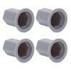 50PCS Hex Screw Bolt Covers Waterproof Dustproof Hexagonal Screw Protective