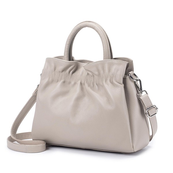 MFFOR Women's Genuine Leather 3-Way Handbag, Crossbody Bag, Crossbody Bag,