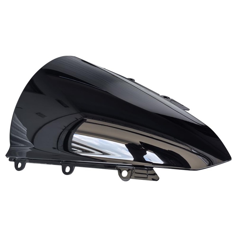 Motorcycle Double Bubble Windshield Windscreen Visor Air Flow Deflector Compatible