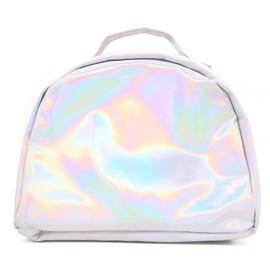 Flip Sequin Lunch Bag,Reusable Reversible Insulated Glitter Mermaid Lunch Tote Bag Rainbow Lunch Box for Girls