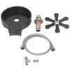 Glass Rinser for Kitchen Sink Non Slip Base Pad Six