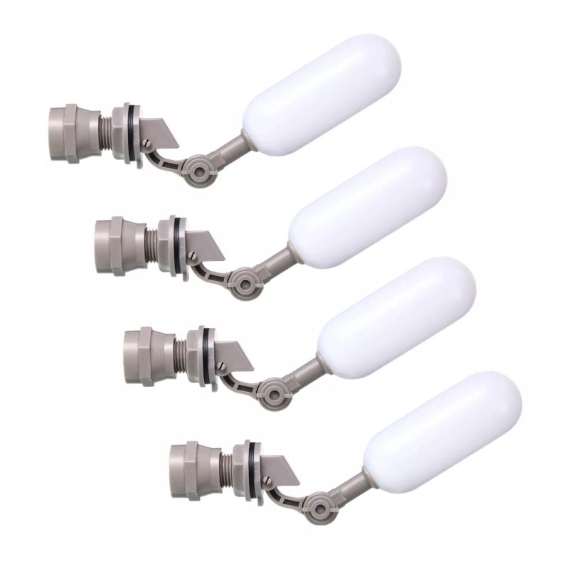 RNL RabbitNippLes 4x float valves 1/2 threads Adjustable Arm Water