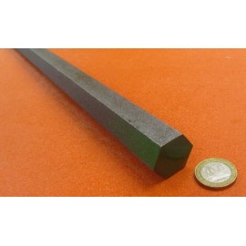 Basic 4140 Alloy Steel Hex Rod 1.0" Hex x 1 Foot Length