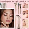 Lumbor37 Brochas para Maquillaje, Set de Brochas de Maquillaje con