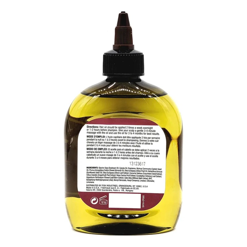 Aceite Capilar Difeel Pro-growth Castor 210 Ml 99% Natural P