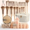 Brochas Maquillaje Profesional Y Herramientas Cosméticas 45p